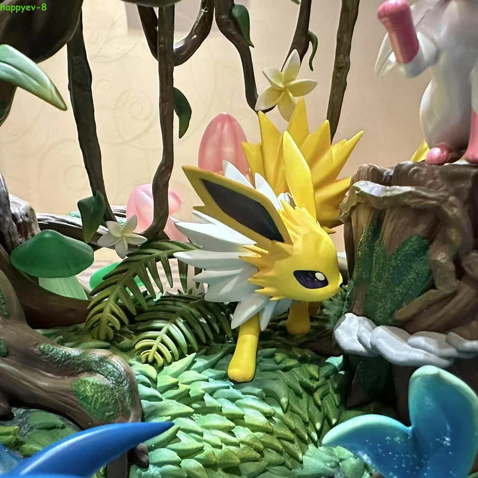 US!Anime Eeveelution FAMILY Figure Statue PVC Model Collectibles Boxed Gift Toys - Image 3 of 4