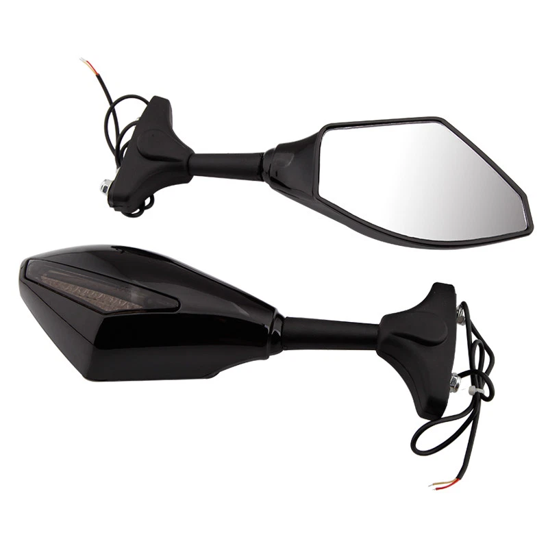 Espejo retrovisor lateral LED para moto Ducati 1098S 748R 848 EVO 996 S 998S Foto 4 de 4