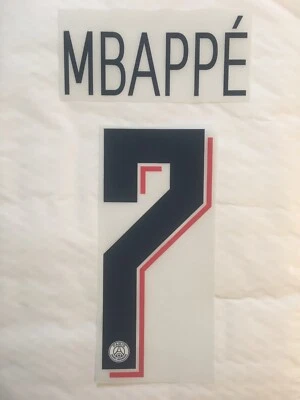 Flocage Officiel PSG Mbappé 7 Enfant Ucl Third 2019/2020 - Photo 1/4