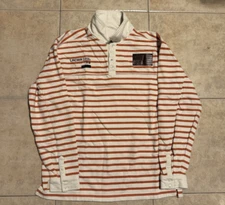 Deadstock Vintage RocaWear Striped Orange Rugby Polo (Check Description)