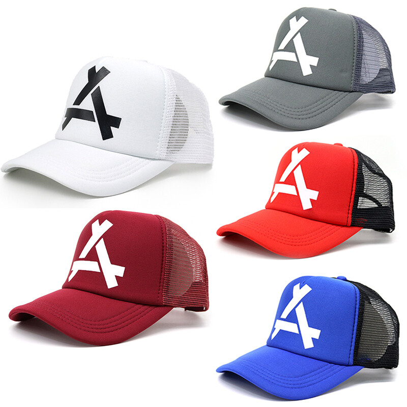 APL Berretto sportivo cappello da sole berretto a pressione triangolare berretto a rete berretto da baseball multicolore ↑