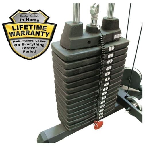 Body-Solid Weight Stack (SP150), 150 Pounds