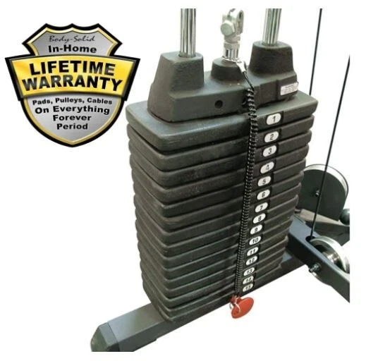 Body-Solid Weight Stack (SP150), 150 libras Foto 4 de 4