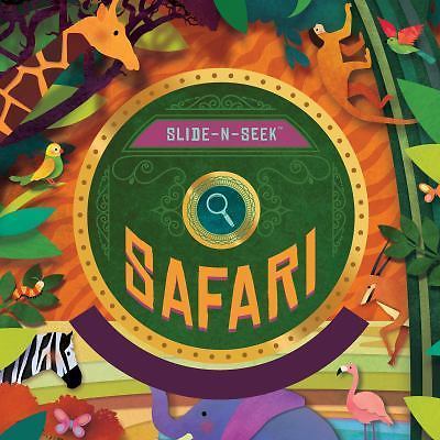Slide-N-Seek: Safari: A Sliding Wheel and Hidden Picture Book by Miles, David W.