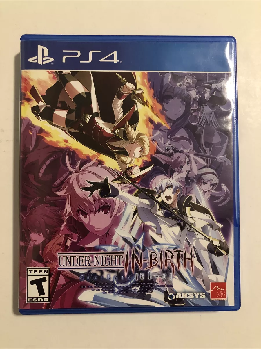Under night in birth hot sale ps4