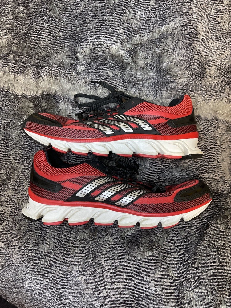 Adidas Sneakers PYA 046001 Men's Red Black White Size 7 Running Athletic Shoes