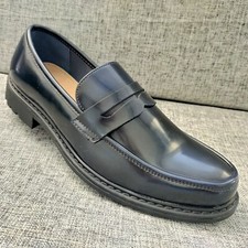 SCARPE UOMO MOCASSINO COLLEGE CLASSICHE ELEGANTI BLU 43 44 45 VVV