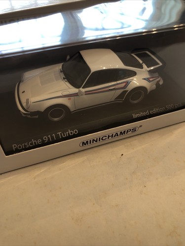 1976 Porsche 911 Turbo Limited Ed Of 500 Pieces MiniChamp 1:43 martini Racing - Picture 2 of 5
