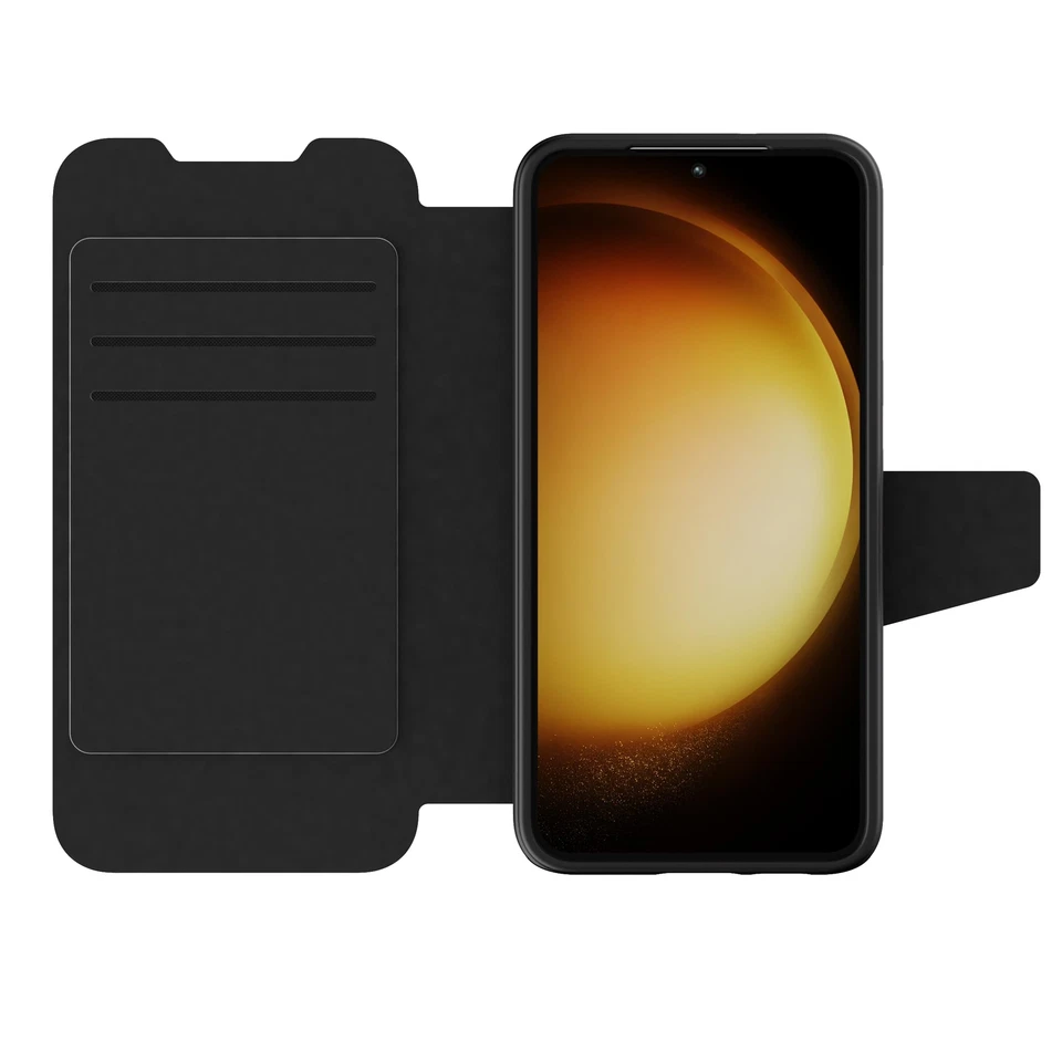 Wallet Case For Samsung Galaxy S23 EvoLite Black Cover Shockproof by Tech21 - Image 2 of 4