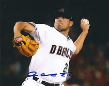  Autographed 8X10 Jorge De La Rosa Arizona Diamondbacks  photo - w/COA