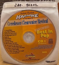 90202 CREEDENCE CLEARWATER REVIVAL  CHARTBUSTER KARAOKE LOT SH world