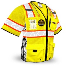 KwikSafety EXECUTIVE HIGHWAYBOSS Limited Edition Safety Vest Class 3 ANSI OSHA