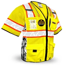 KwikSafety EXECUTIVE HIGHWAYBOSS Limited Edition Safety Vest Class 3 ANSI OSHA