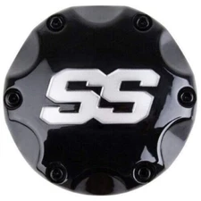 ITP SS112 SS 112 ATV Rim Wheel Plastic Center Cap Black YFZ450 TRX450R Banshee