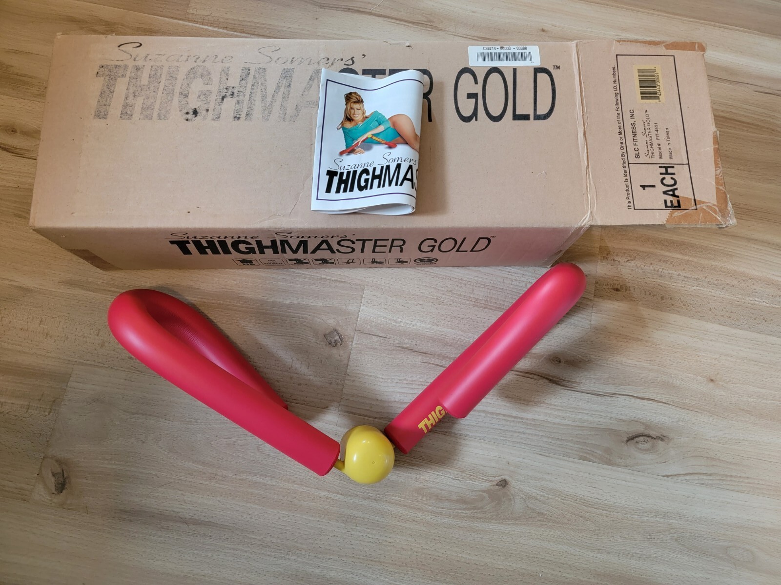Suzanne Somers’ Thighmaster Gold New In Open Box eBay