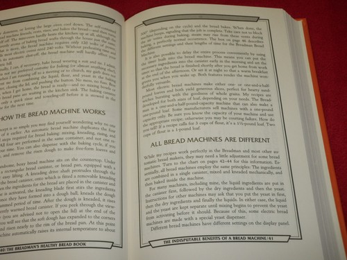 The Breadman's Healthy Bread Book By George Burnett Hardback - Picture 2 of 4