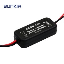 12v 24v Led Brake Light Flasher Module Gs-100a Strobe Controller Protection