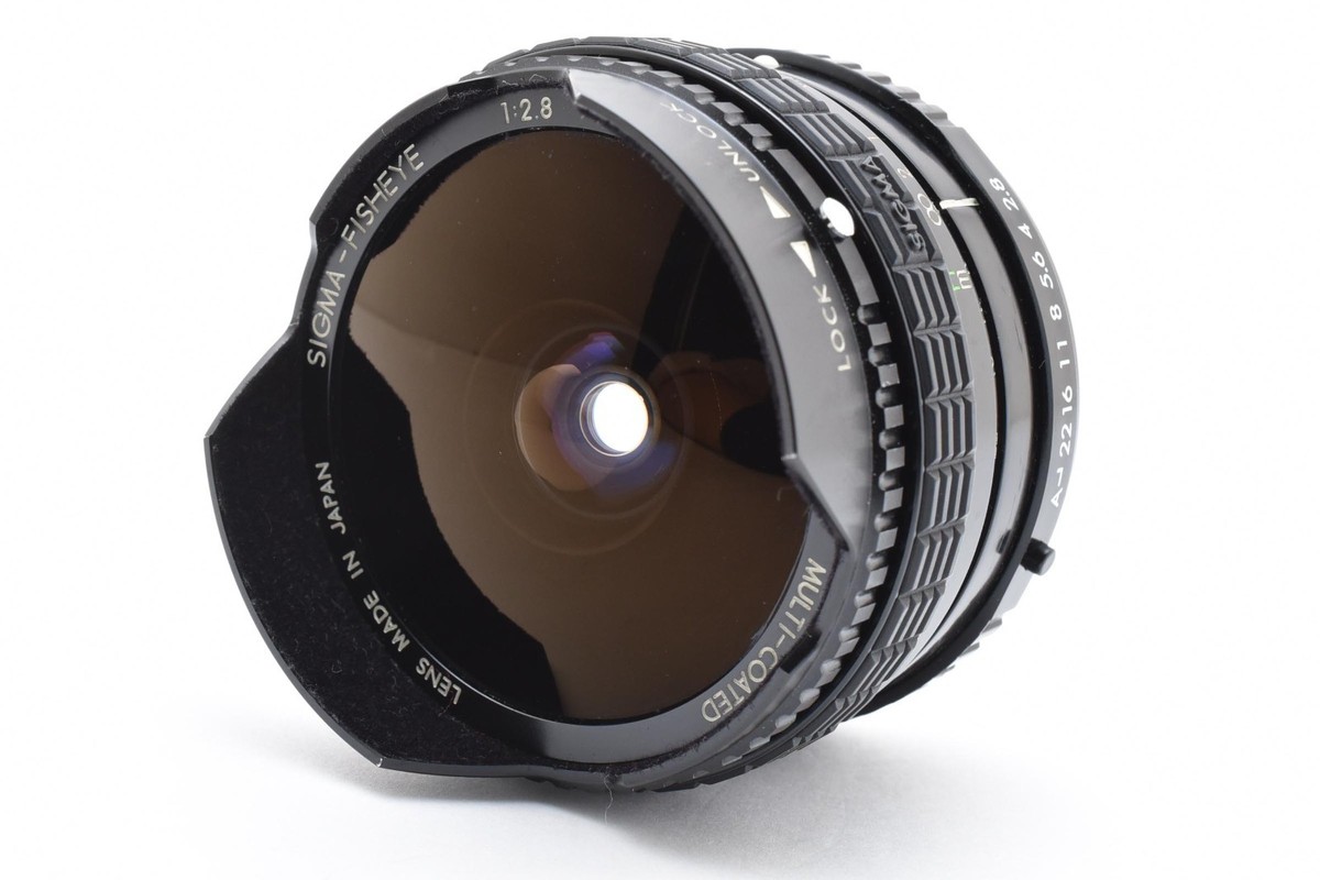 現状品 ペンタックス SIGMA FISHEYE 16mm F/2.8 3621 READ!! SIGMA FISHEYE 16mm F/2.8 FILTERMATIC MC MF Lens