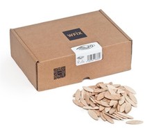 500 Stk. Verbindungsplättchen / Flachdübel / Holzverbinder Buche / Lamello Gr 0