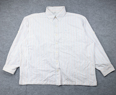 Coolibar Button Up Shirt Mens XL UPF 50+ Outdoors Hike Lightweight Performance