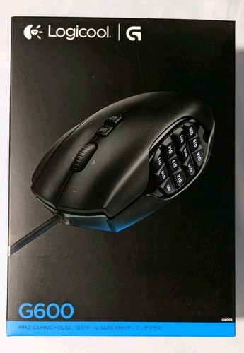 MMO Gaming Maus Logitech G600t Taste 20 montiert auf den höchsten 8 200dpi - Bild 4 von 6
