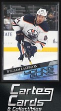 William Lagesson 2020-21 Upper Deck #479 Edmonton Oilers Young Guns | Rookie