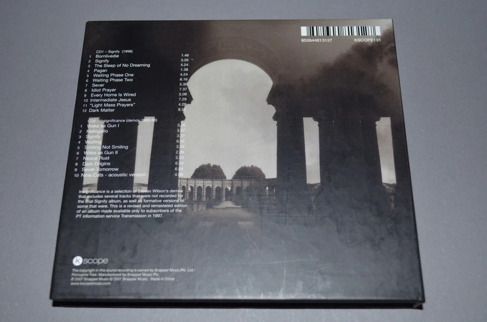 Porcupine Tree – Signify / Kscope 2009 / UK / 2CD Digibook / Rar - Bild 2 von 2