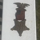 Original Civil War Veteran GAR Membership Badge Medal Grand Army of Republic