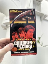 Children of the Corn V : Fields of Terror 1998 VHS Demo Screener Eva Mendes