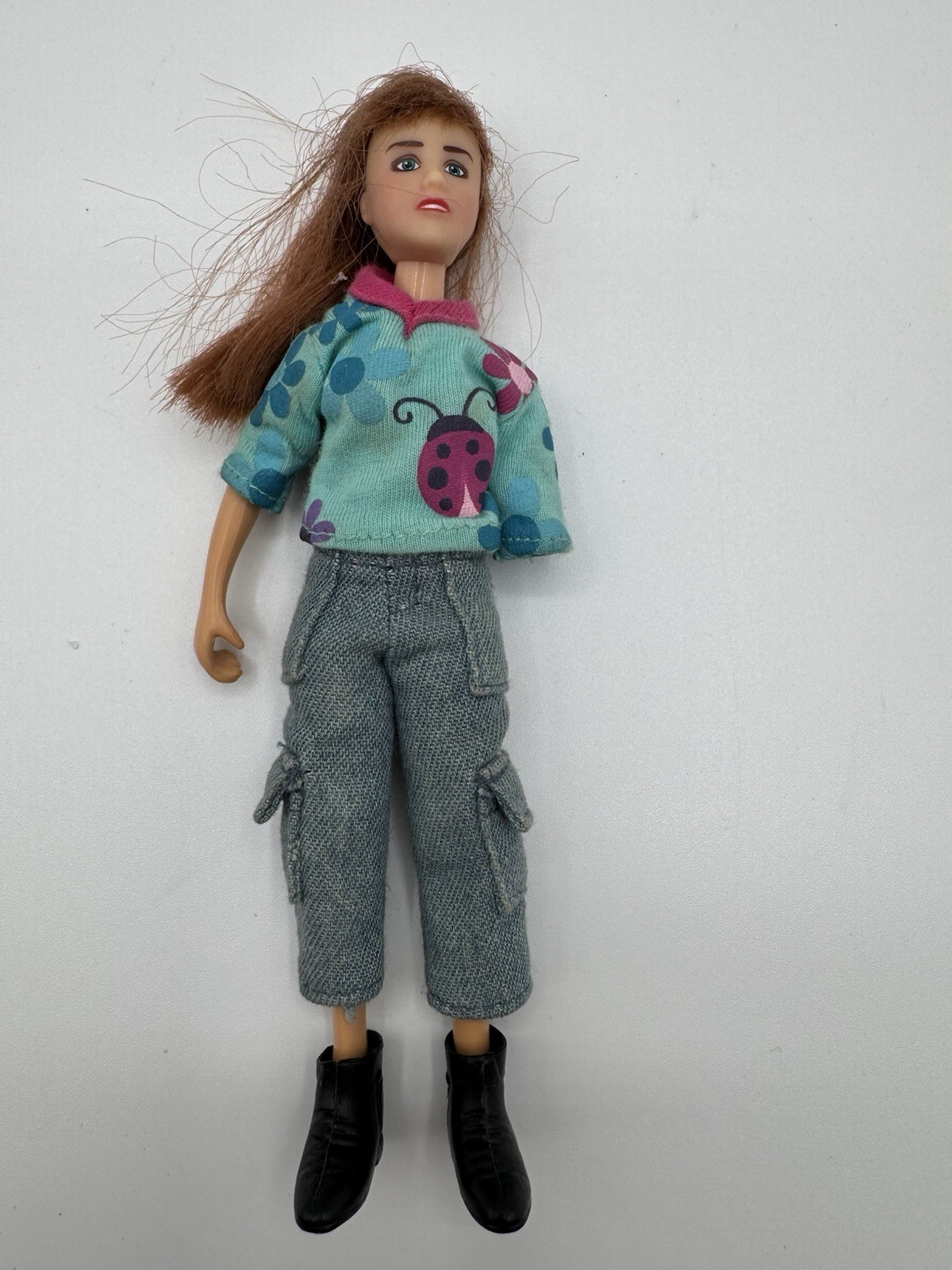 Breyer Abigail Horse Rider Girl Doll Red Hair  6.5&rdquo; BROKEN