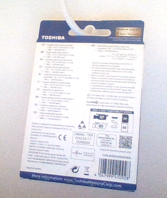Toshiba FlashAir W-04 64GB WiFi SDXC Memory Card Class 10 U3