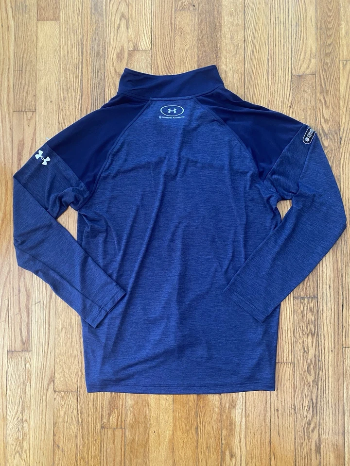 Under Armour Cuarto Cremallera - Patriots NFL Combina Auténtica - Talla Grande Foto 2 de 3
