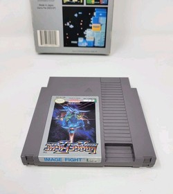Image Fight Nintendo NES Game IREM 1990 Complete in Box CIB w/ Manual 