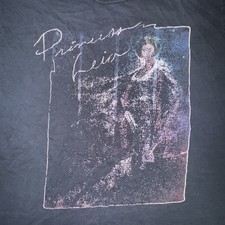 Star Wars Princess Leia T-Shirt XL Black Distressed Graphic Lucasfilm VTG Style