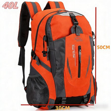 40L 60L Waterproof Backpack Large Capacity Rucksack Hiking Camping Travel Bag UK
