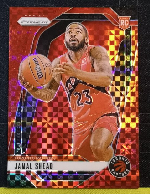 Jamal Shead 2024-25 Panini Prizm 25/75 Base Red Power Rookie RC #241