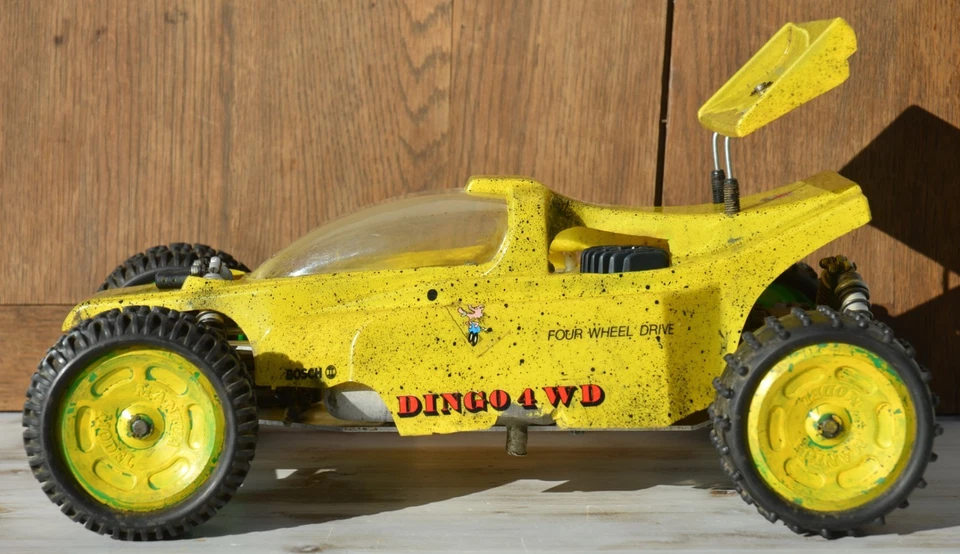 MANTUA MODEL  DINGO  NITRO  4WD BUGGY CAR AUTO VERBRENNER 1/8 VINTAGE - Bild 2 von 4