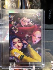 McDonald's Kpop Demon Hunters Huntrix Group Photo Holo Rare Card
