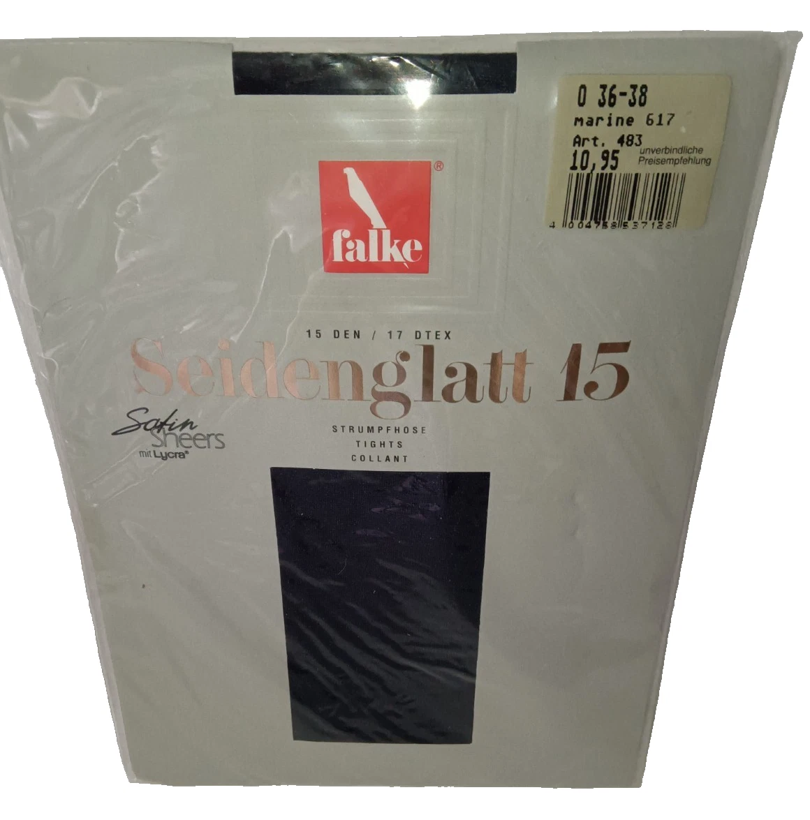 FALKE Dot 15 DEN dames panty, white