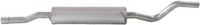 Bosal MittelschalldäMpfer 284-431 FüR Mercedes Vito Viano Mixto W639 Bus 109 Cdi