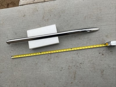 1958 Plymouth Two-Door Hardtop Rear Passenger Fin Molding. Original