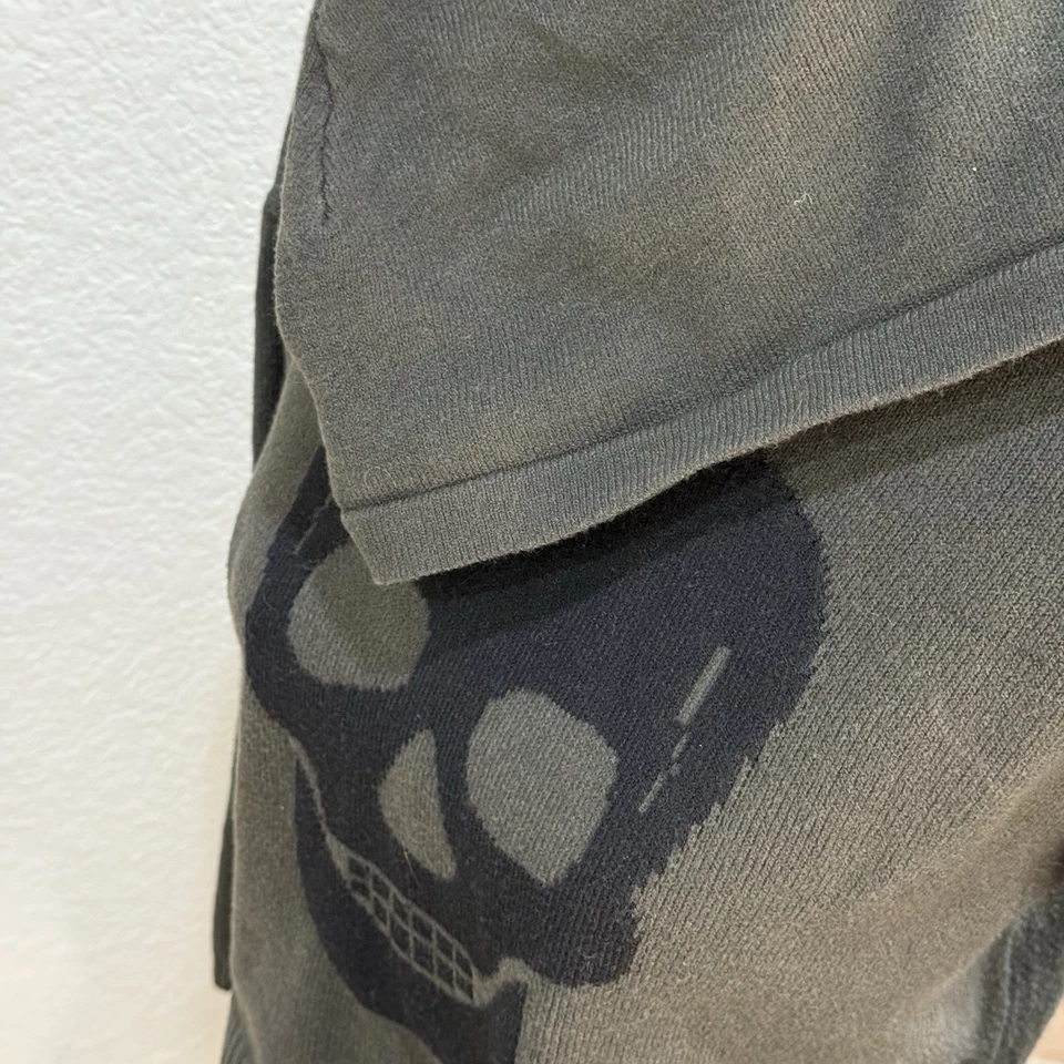 Sudadera con Capucha Sweet Romeo Calavera Talla XS Gótico Grunge Y2K Punk Bruja Suéter Otoño Antiguo Top Foto 3 de 4