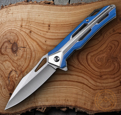 MTech Assisted Folding Knife 3.5'' 3Cr13MoV Steel Blade Aluminum/Nylon Handle