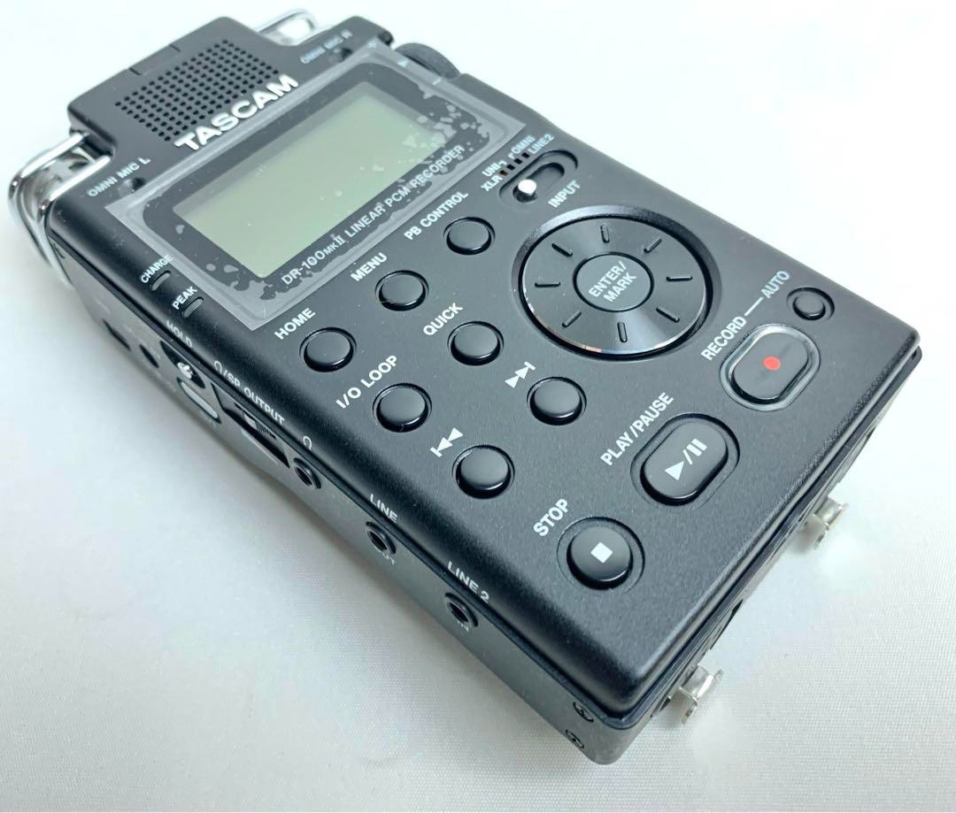 TASCAM DR-100mkII 本体と電池パック BP-L2 DR-1/DR-100MK2用バッテリーパック 1台 TEAC 【通販