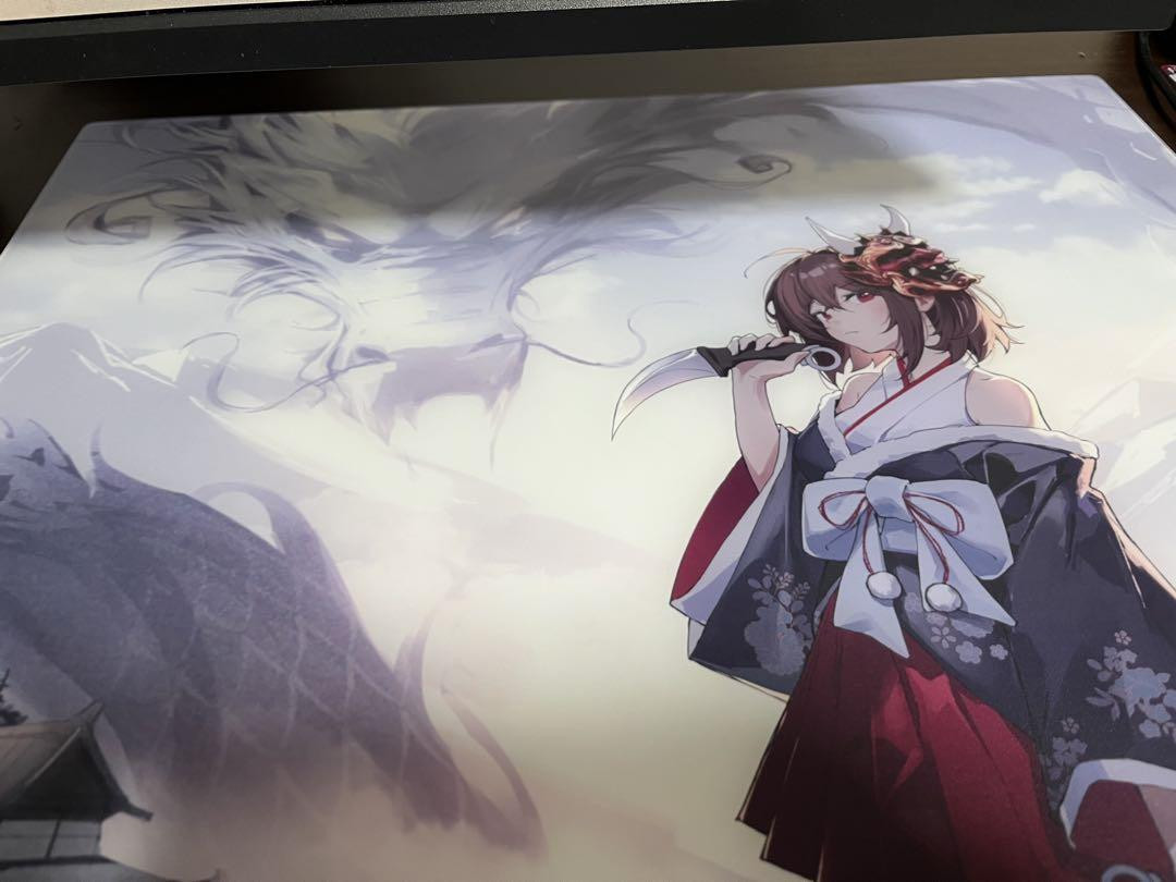 Yuki Aim Glass Mousepad Oni 2.0 Collection L Size 500 x 400 Yuki Aim Glass Mousepad Oni 2.0 Collection L Size 500 x 400
