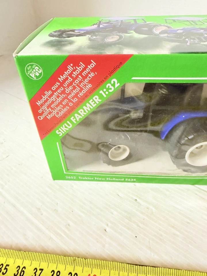 Siku Farmer 2652 Tracteur New Holland Métal 1:32 Neuf!!! - Photo 2/4