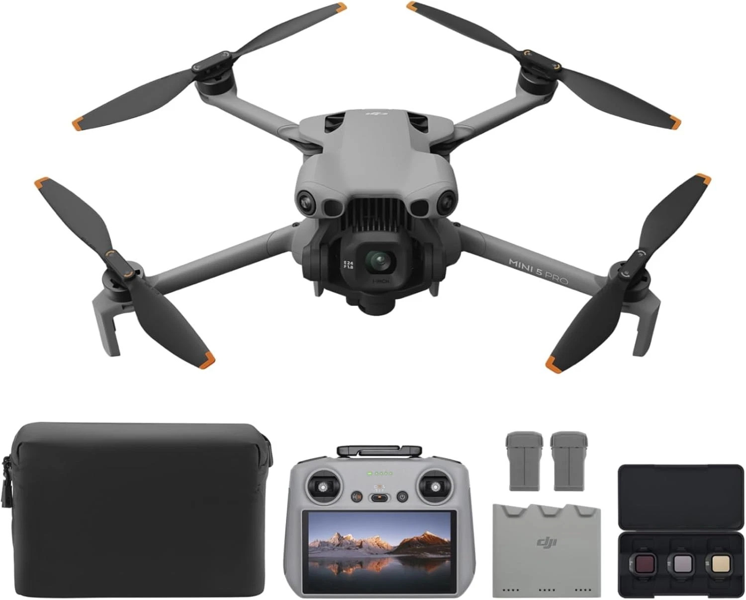 DJI Mini 5 Pro Drone Fly More Combo with RC 2 &lpar;3 Batteries &rpar;&comma; 1" CMOS Sensor&comma;UPS