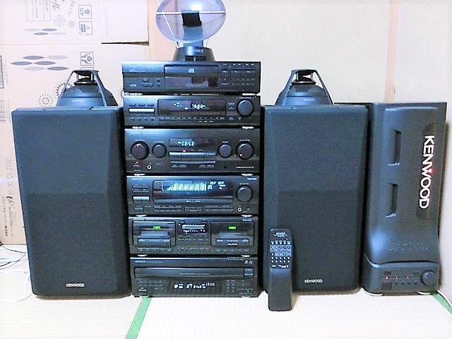 Kenwood ROXY M7 Bubble System Compo A-97 T-97 GE-970 DP-97 X-87 SW