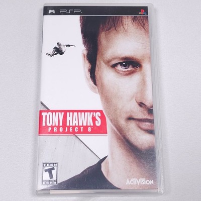 Tony Hawk's Project 8 PSP Video Game Skateboarding Multiplayer Manual COMPLETE
