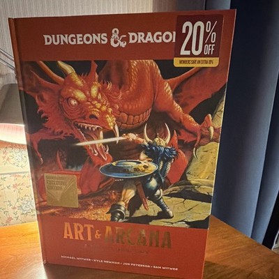 Ten Speed Press Dungeons & Dragons Art & Arcana Visual History HC Book 2018 12+